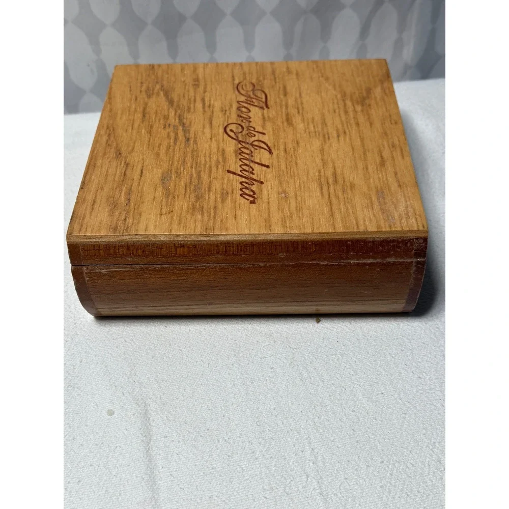 Flor de Jalapa Gran Corona Wooden Cigar‎ Box Empty Display Storage Collectible